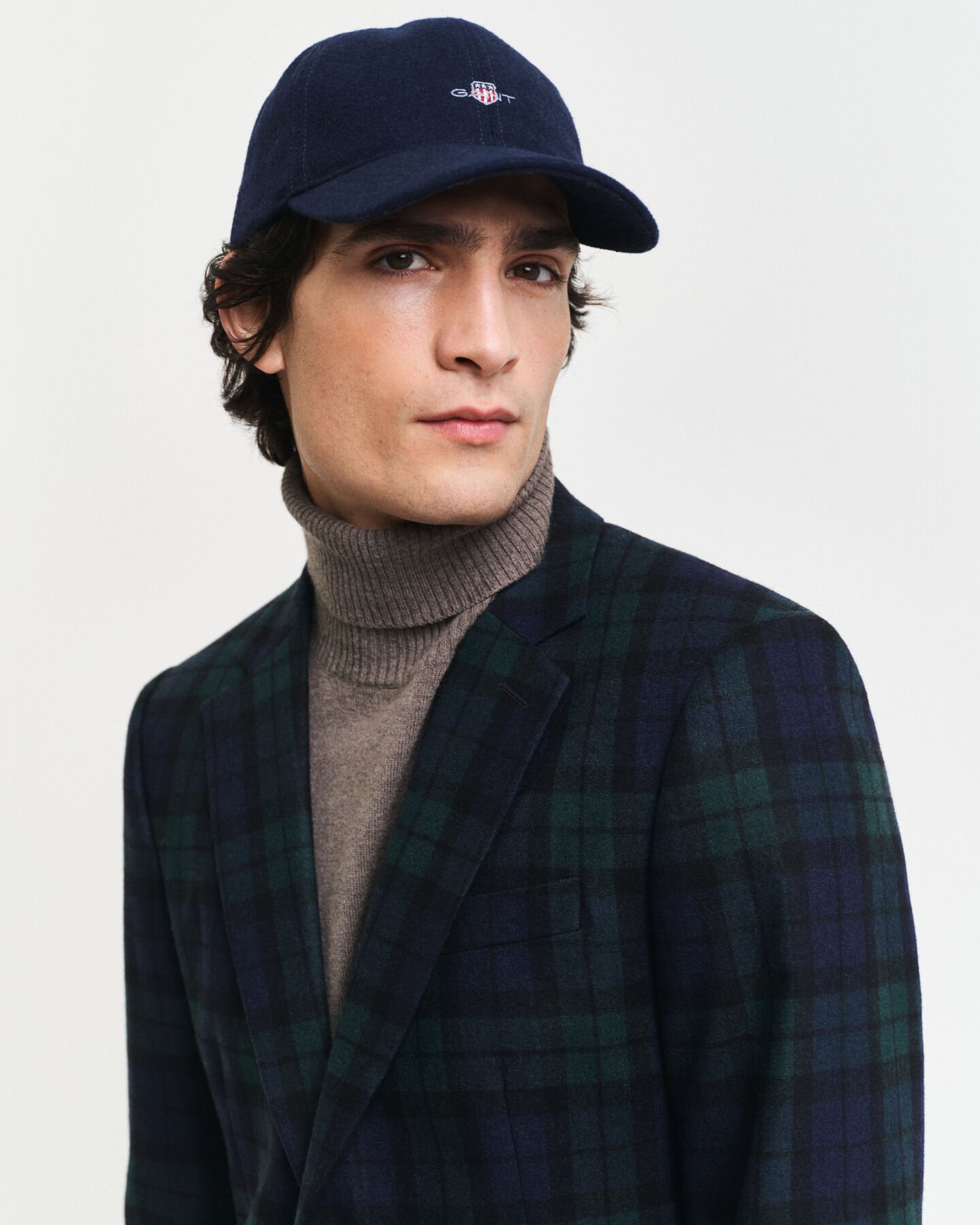 Blazer com padrão de xadrez Black Watch