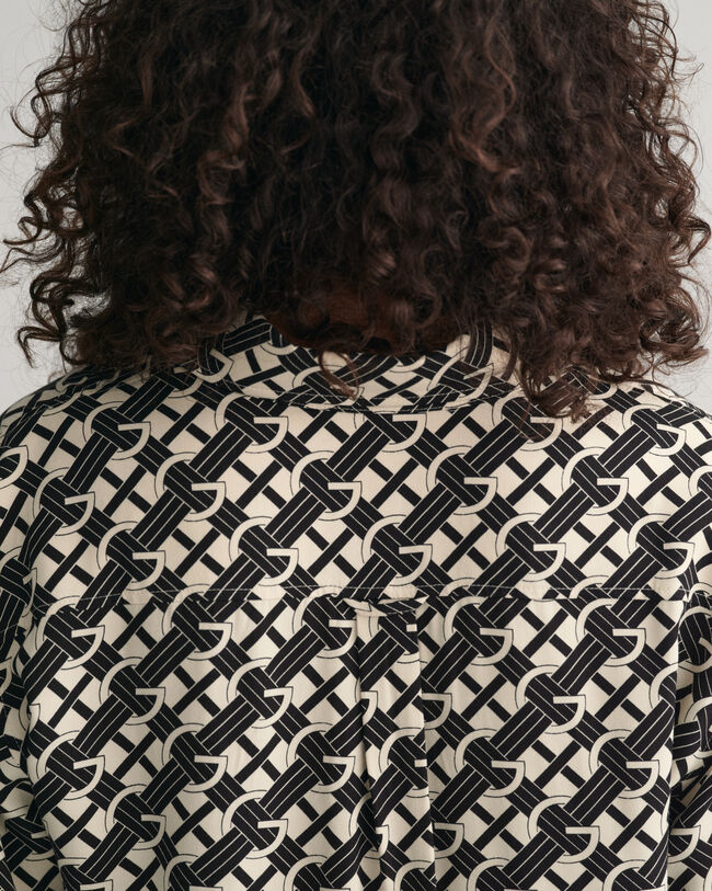 Camisa G Patterned relaxed fit