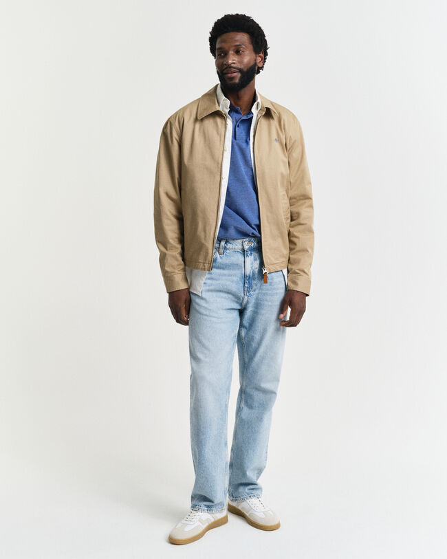 Polo em piqué Oxford em 4 cores