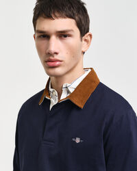 Heavy Rugger com colarinho em bombazina