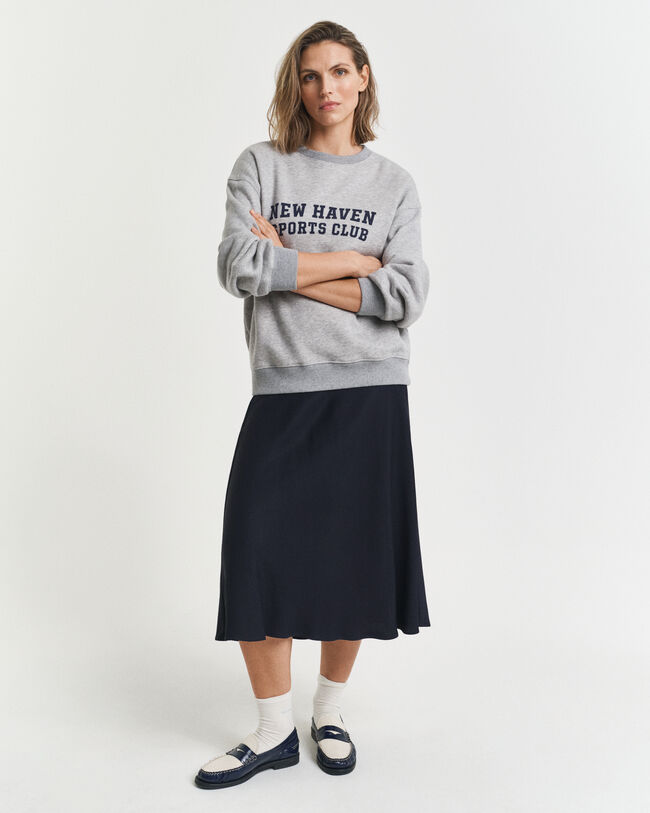 Saia de comprimento médio Fluid