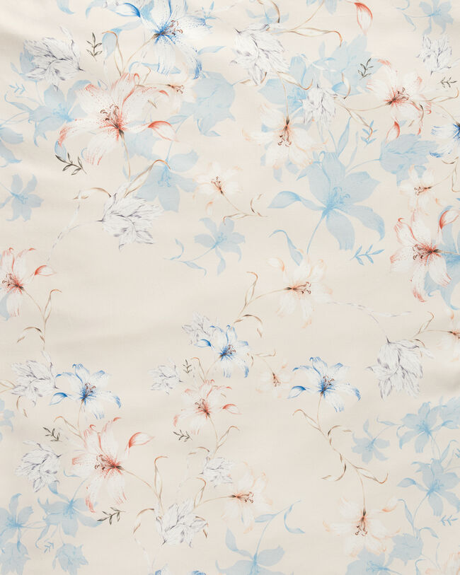 Edred&atilde;o de casal com estampado Floral