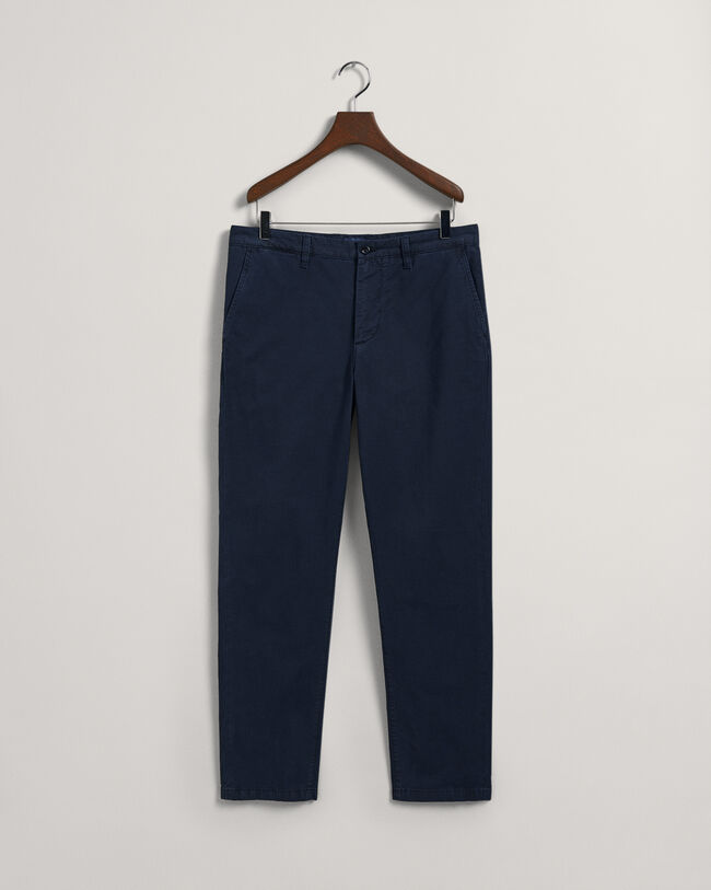 Calças chino em lona Allister regular fit