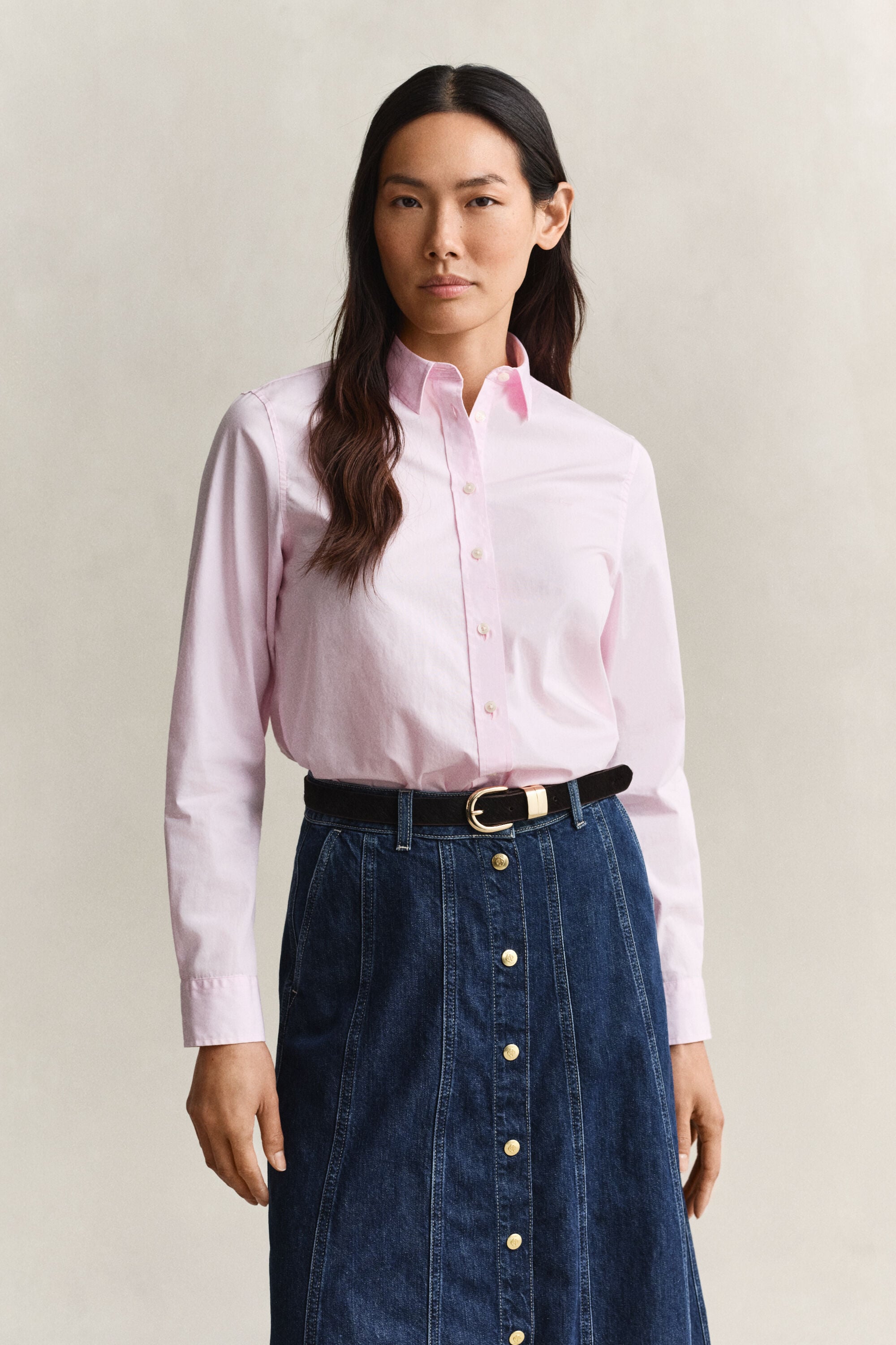 Camisa em popelina Classic regular fit