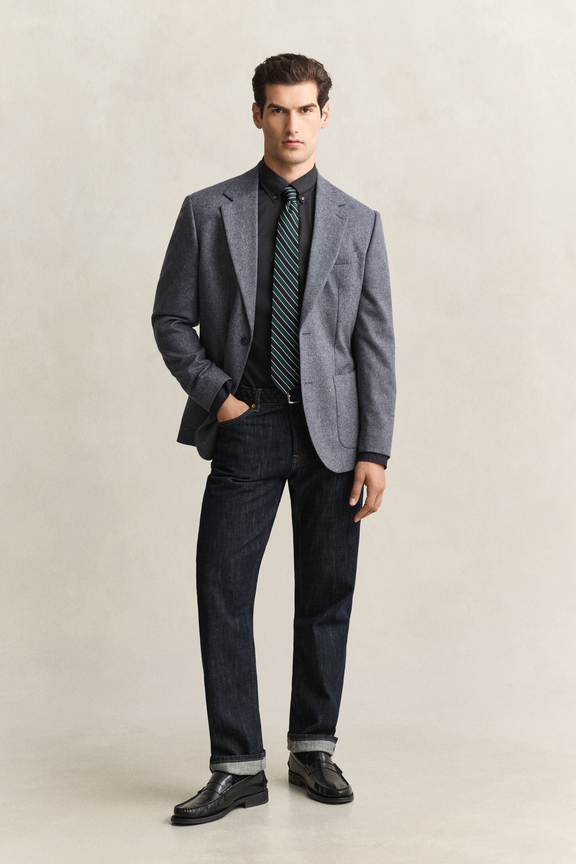 Camisa de popelina Classic slim fit