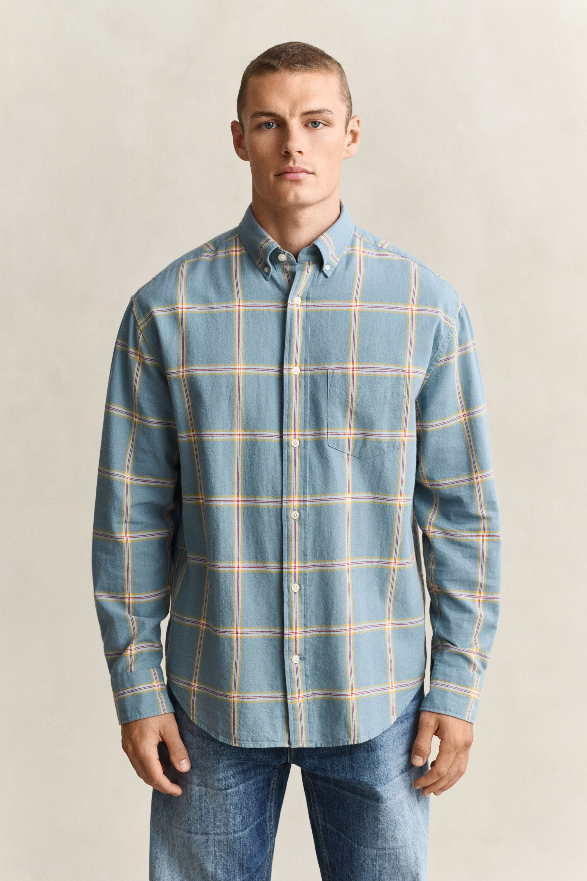 Camisa com padrão de xadrez Member Exclusive