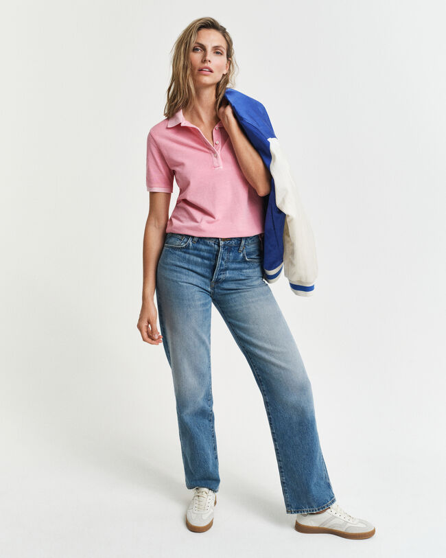 Polo em algod&atilde;o piqu&eacute; Sunfaded