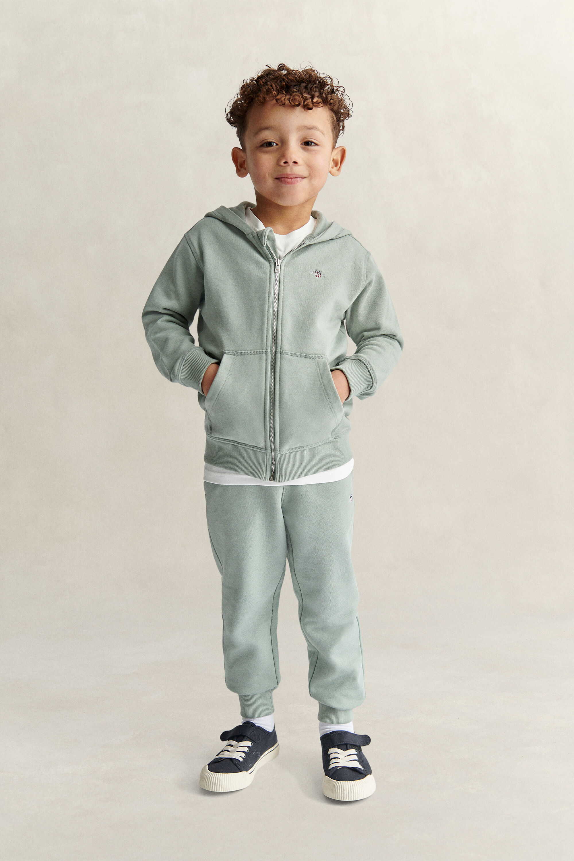 Sweatshirt com capuz e fecho Shield Kids
