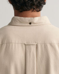 Camisa de flanela com padr&atilde;o espinha de peixe regular fit