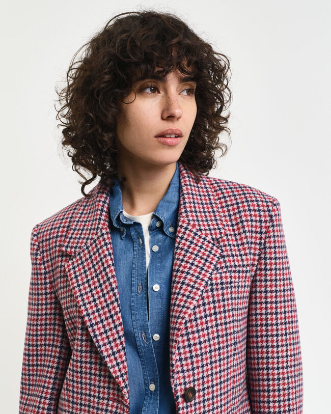 Blazer Houndstooth regular fit