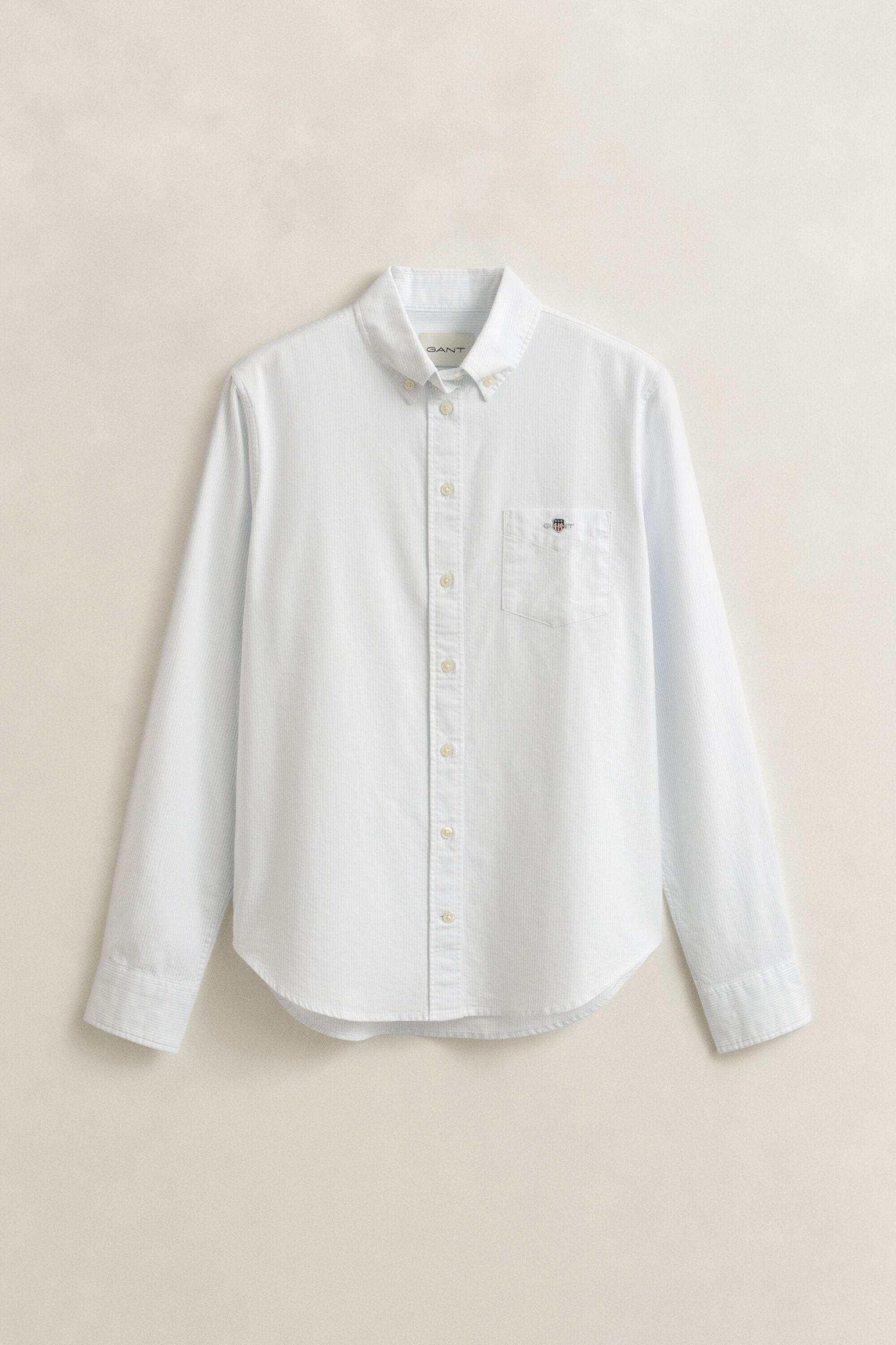 Camisa Oxford às riscas Classic