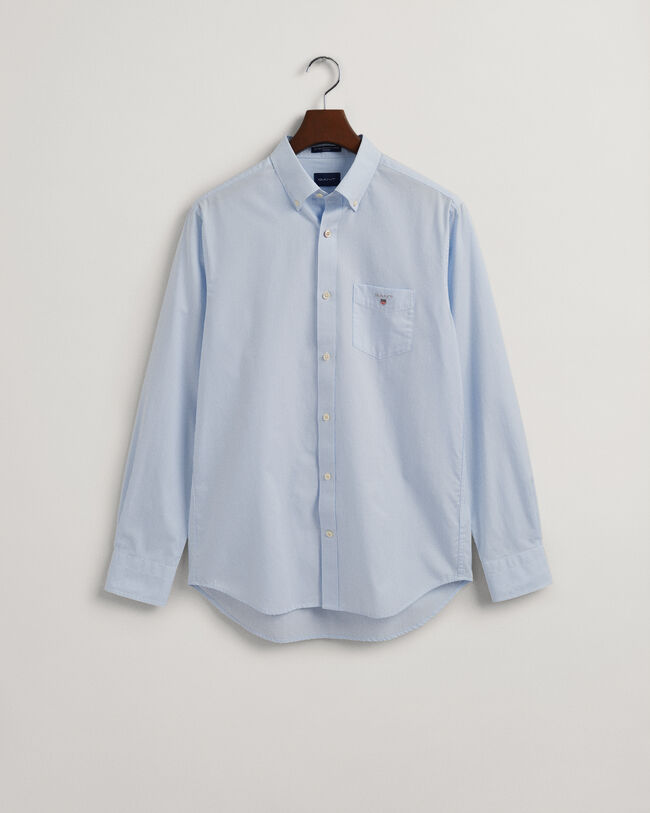 Camisa Banker em popelina regular fit