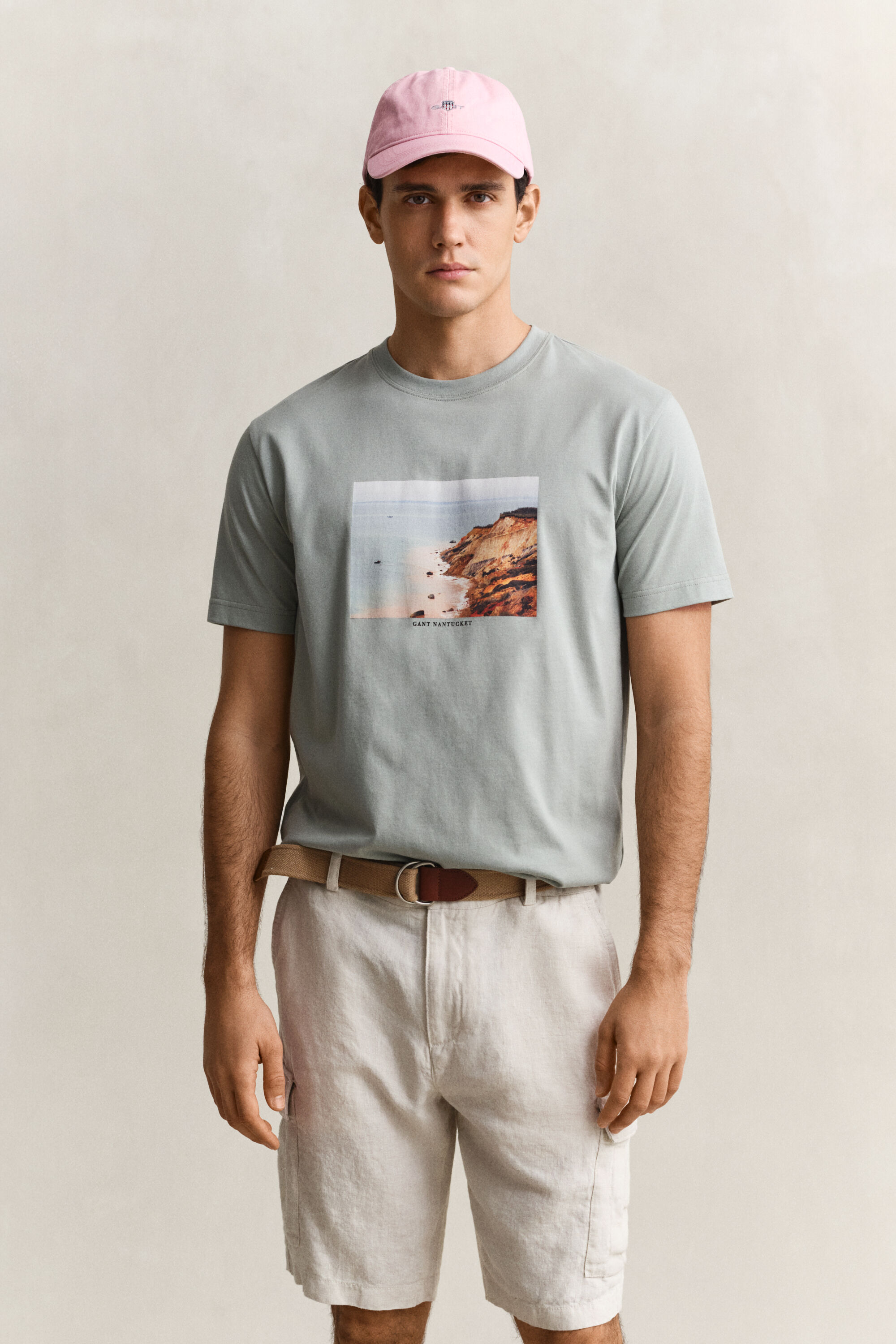 T-shirt com grafismo Scenery