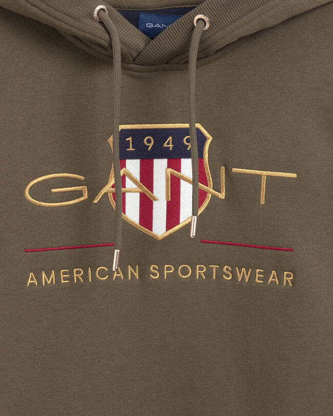 Sweatshirt com capuz Archive Shield