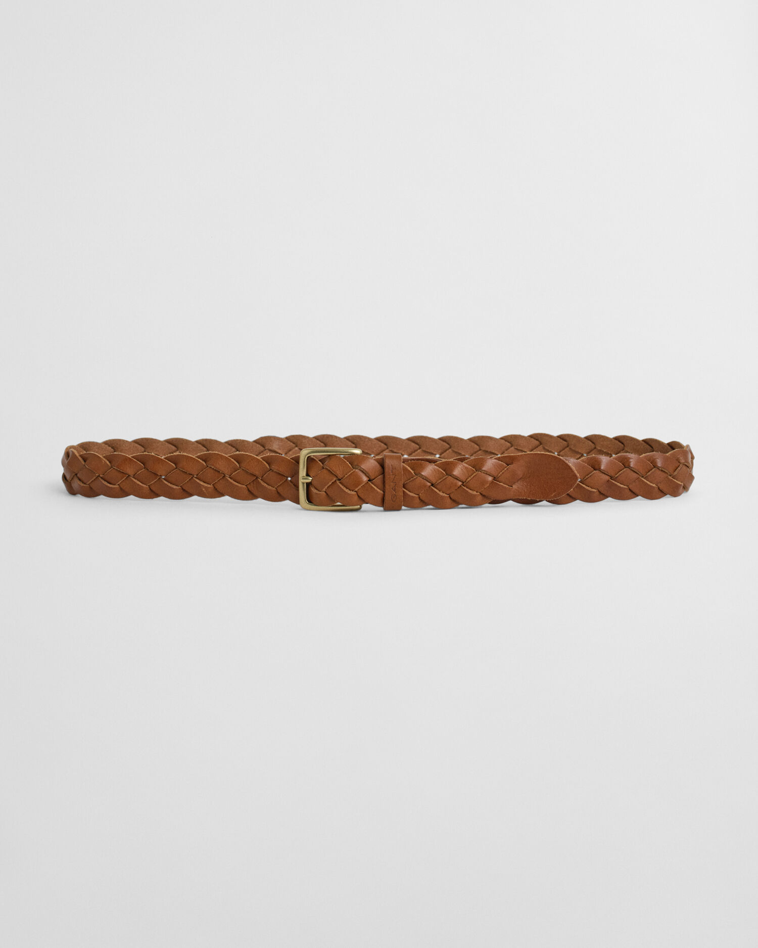 Cinto em pele entrançada