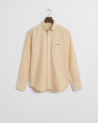 Camisa Oxford clássica com riscas finas regular fit