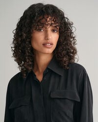 Vestido-camisa Utility relaxed fit