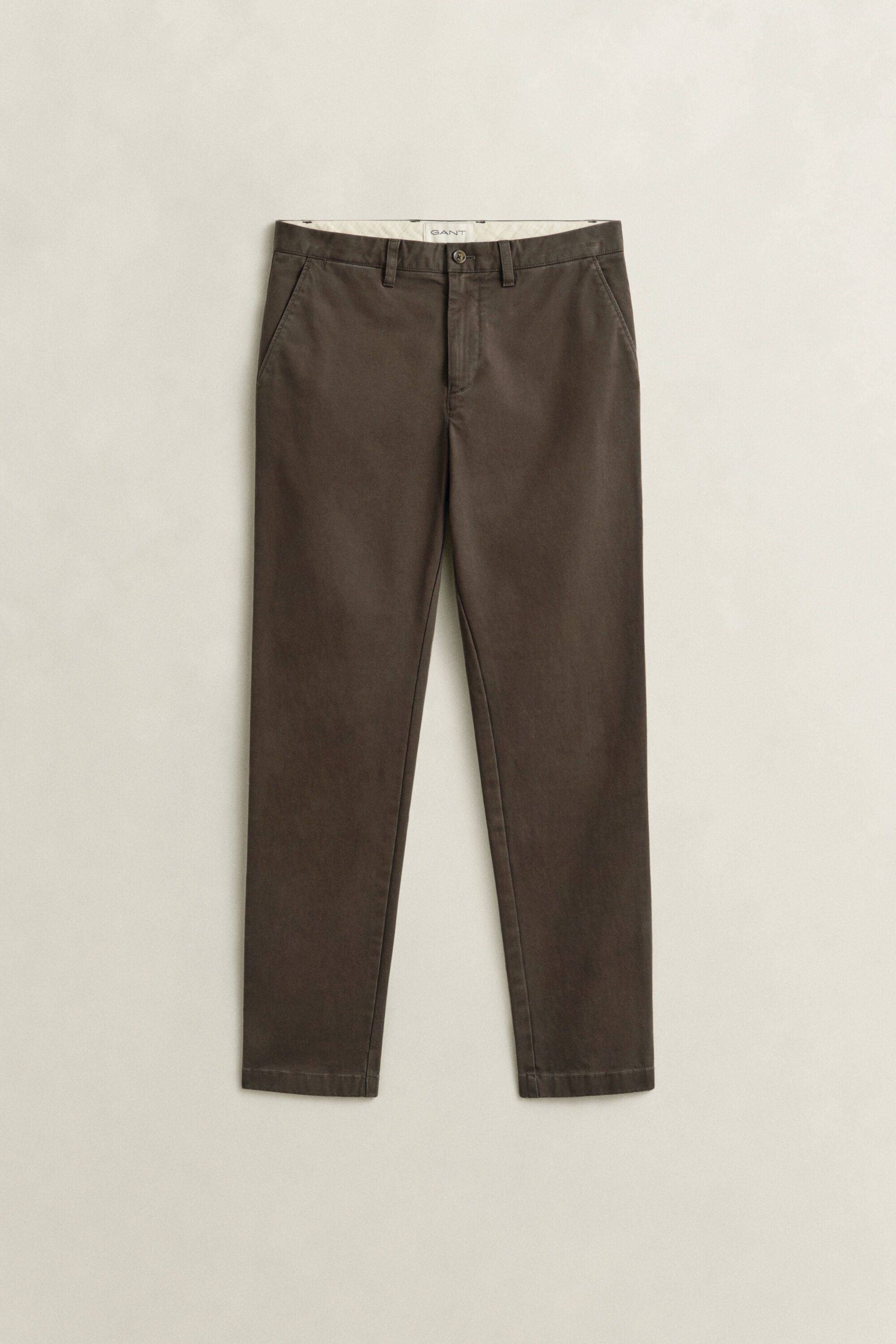 Calças chino confortáveis slim fit