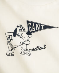 Camisola de manga comprida com estampado gráfico Dog Baby