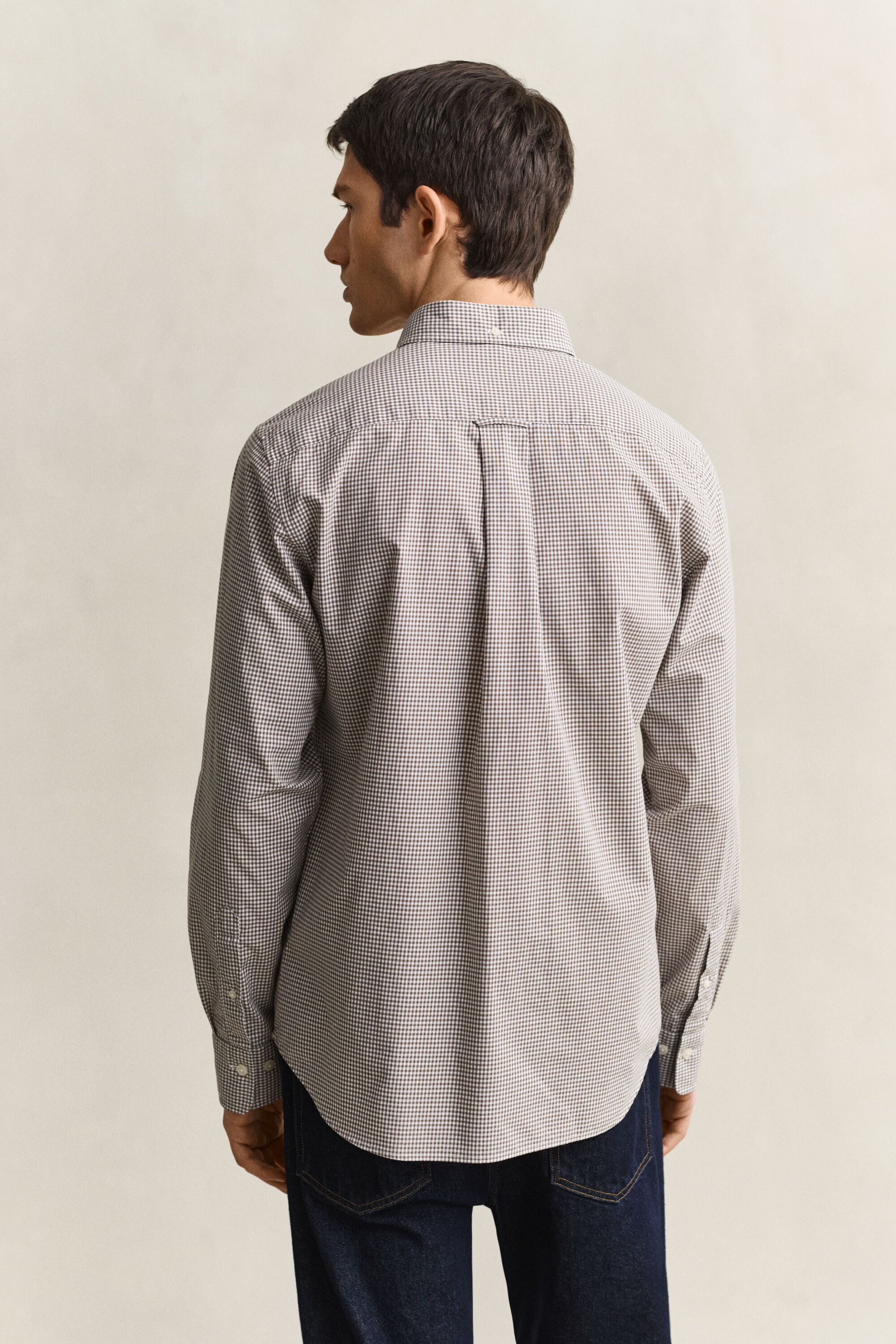 Camisa em popelina Gingham Classic