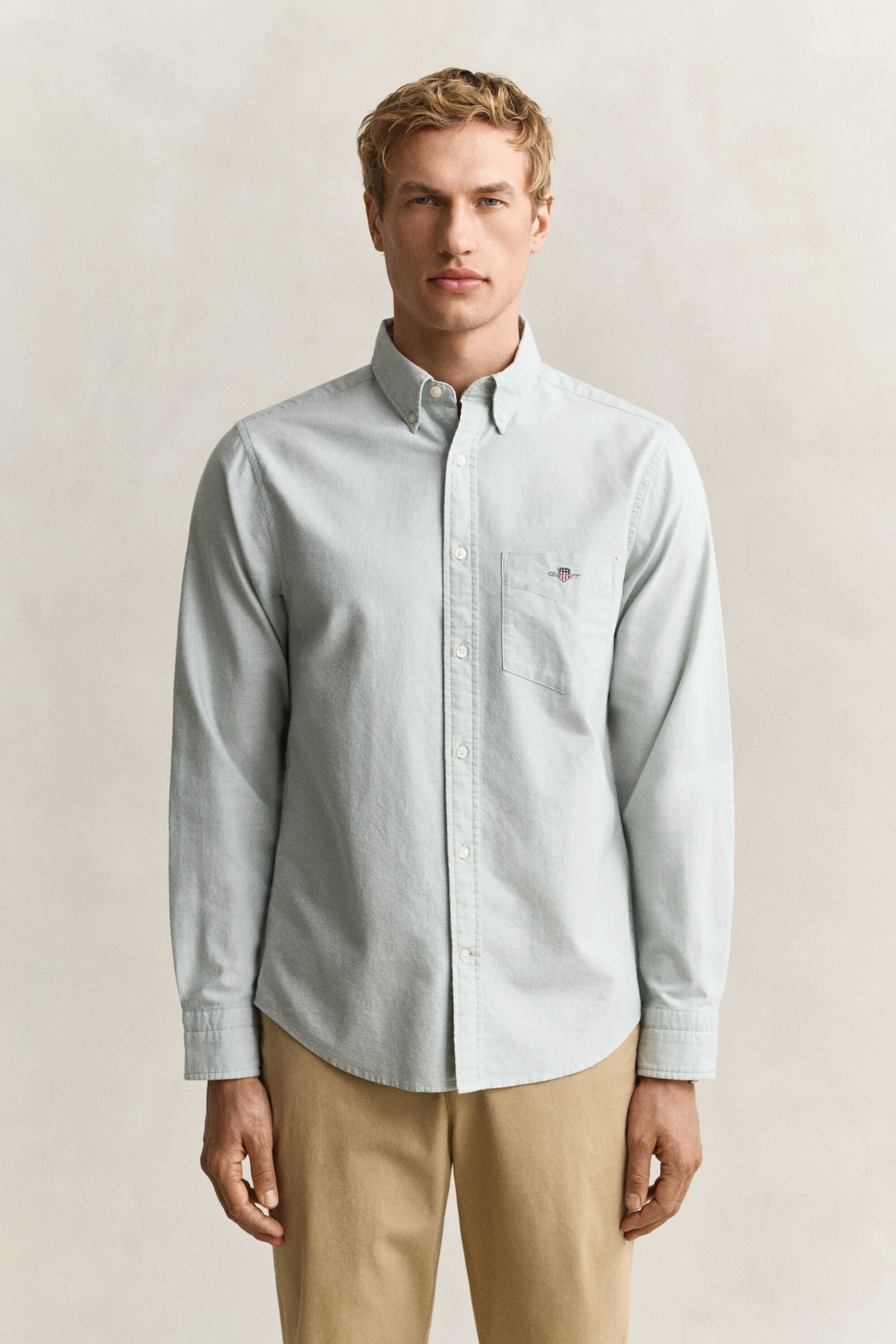 Camisa Oxford clássica regular fit