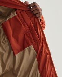 Blusão brilhante Puffer