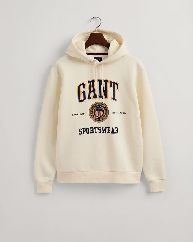 Sweatshirt com capuz Crest Shield