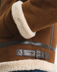 Casaco forrado com lã de carneiro