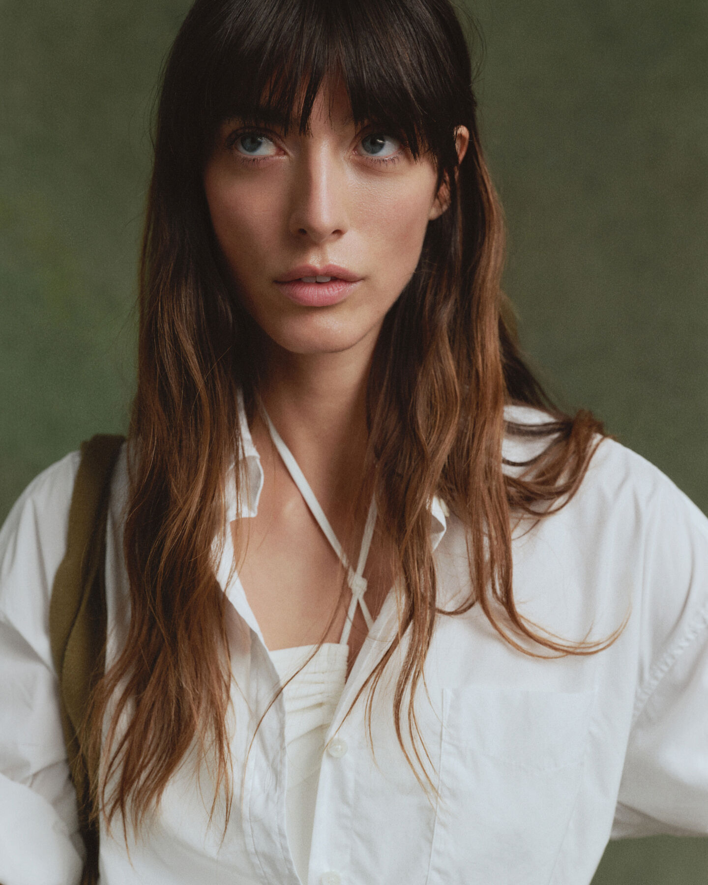 Vestido tipo camisa oversized