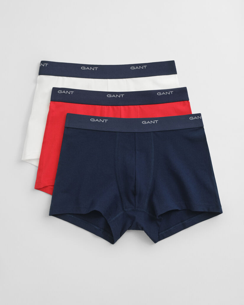 Pack de três boxers essenciais