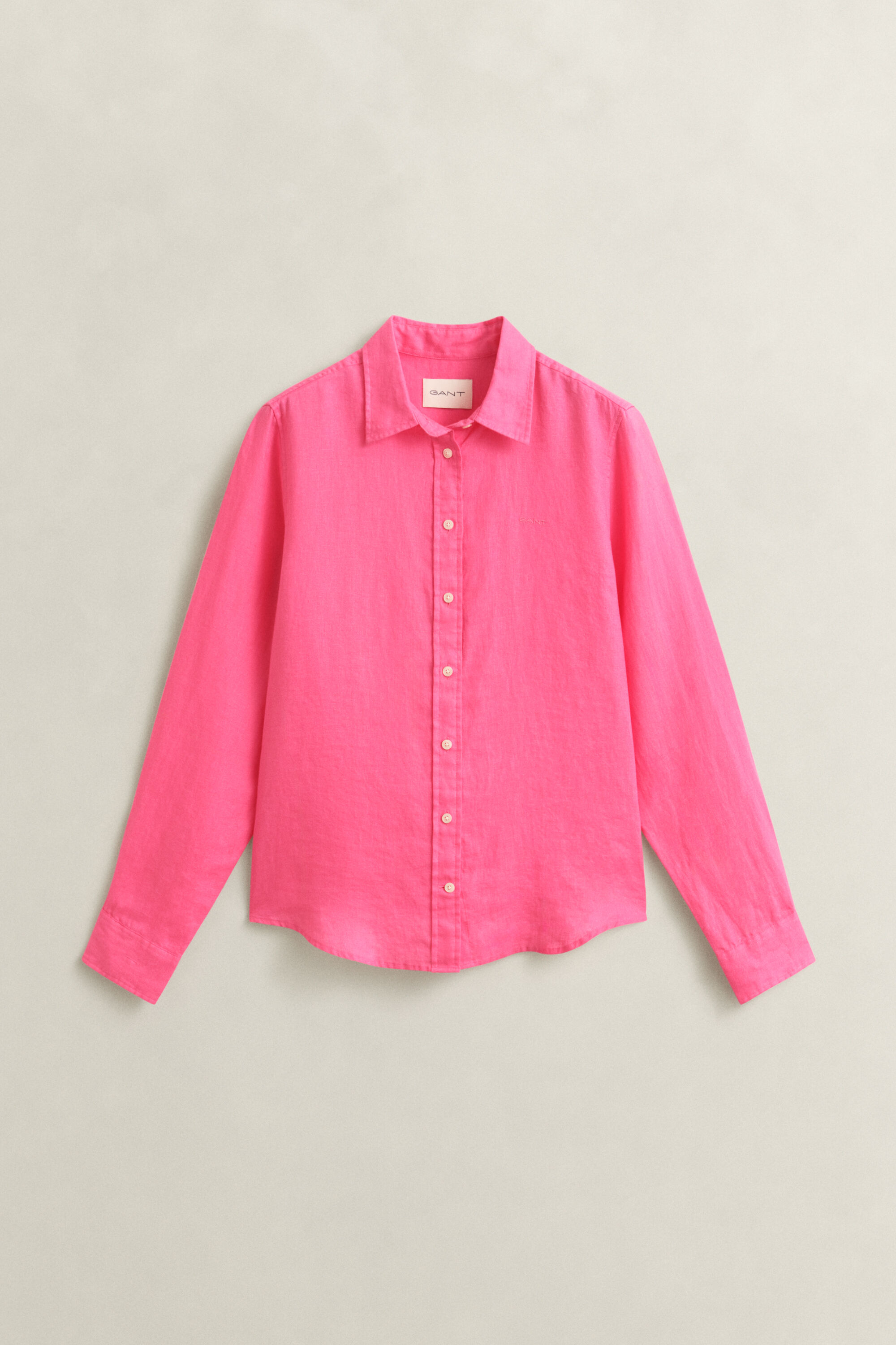 Camisa de linho regular fit