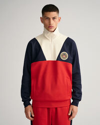 Sweatshirt com meio fecho Tracksuit Crest Shield