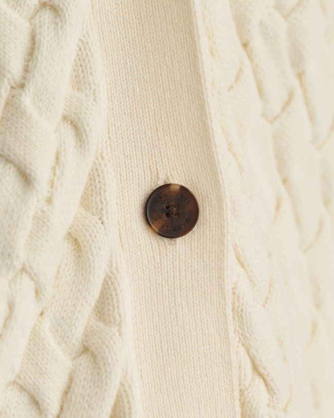 Casaco de malha em algodão Texture