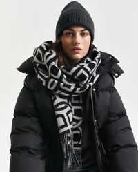 Cachecol em lã G Patterned