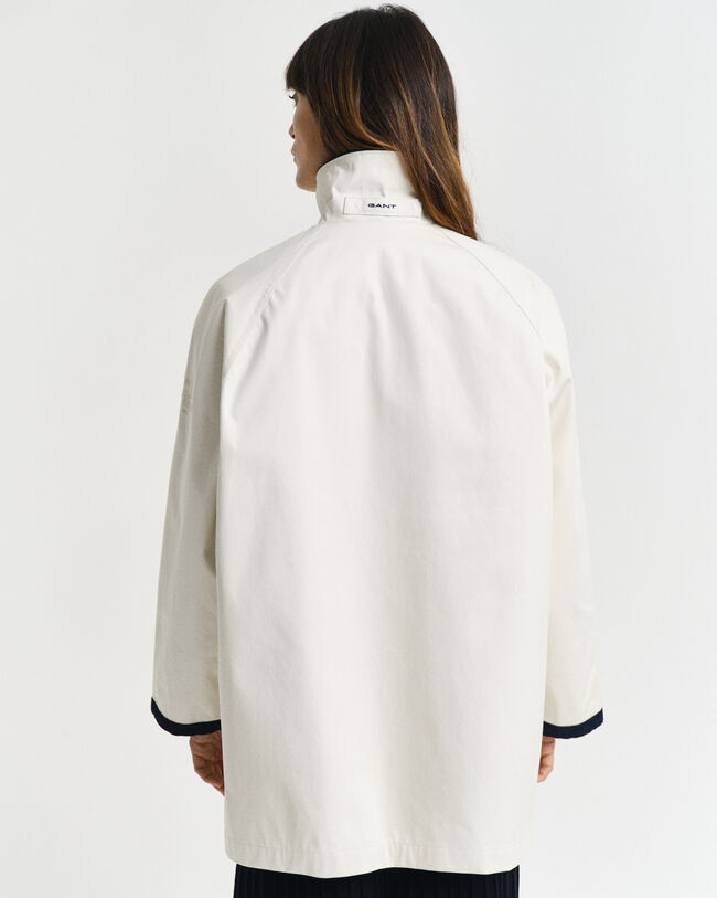 Casaco Sailing com colarinho Contrast