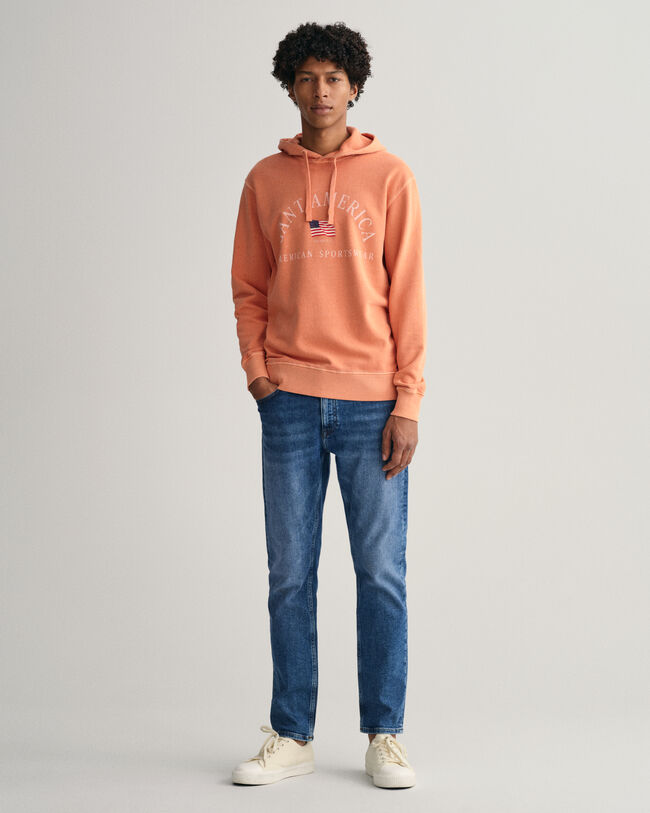 Sweatshirt com capuz GANT USA Sunfaded