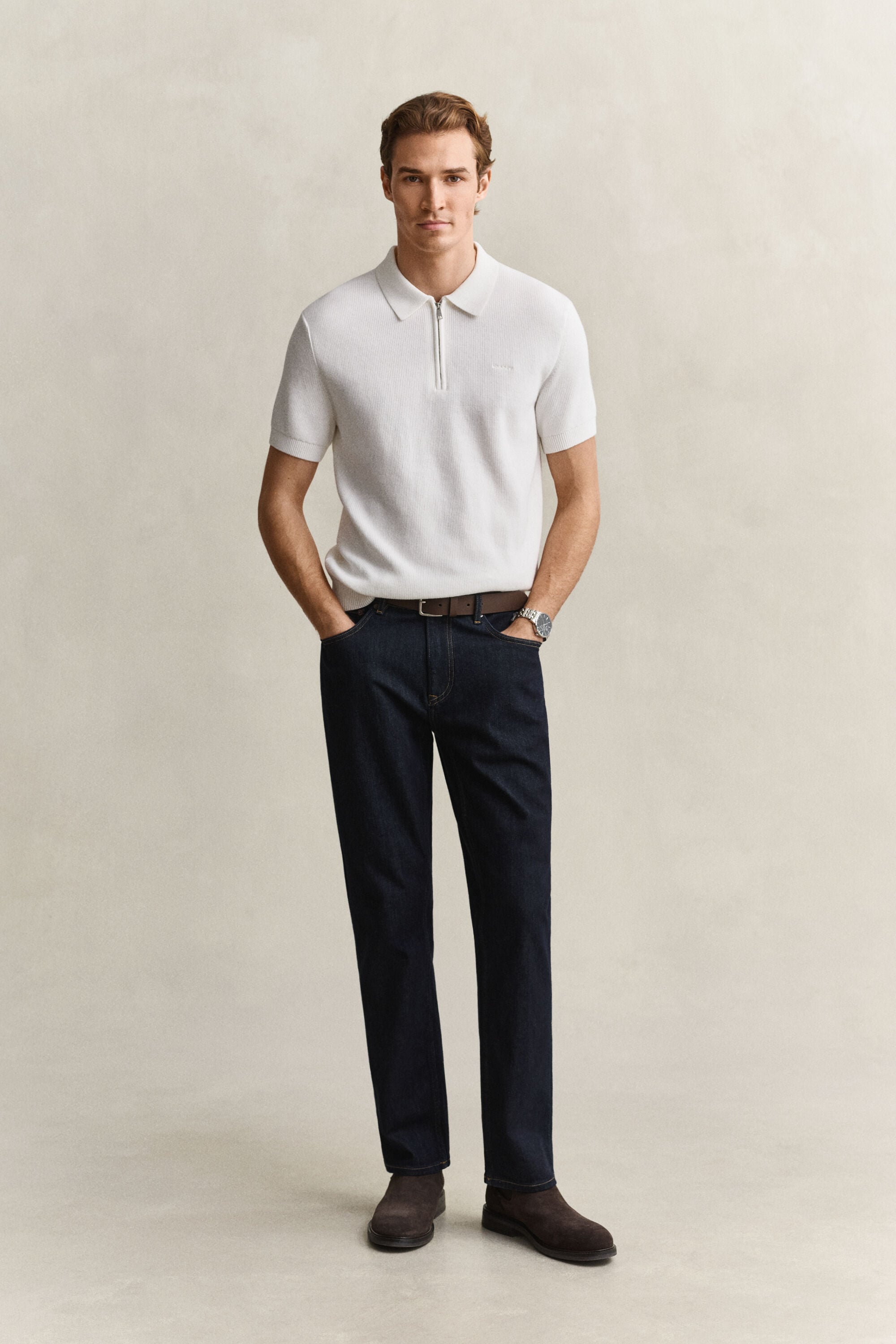 Calças de ganga Clean Wash regular fit