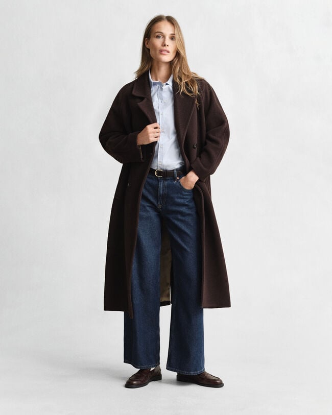 Camisa Oxford com elastano slim fit