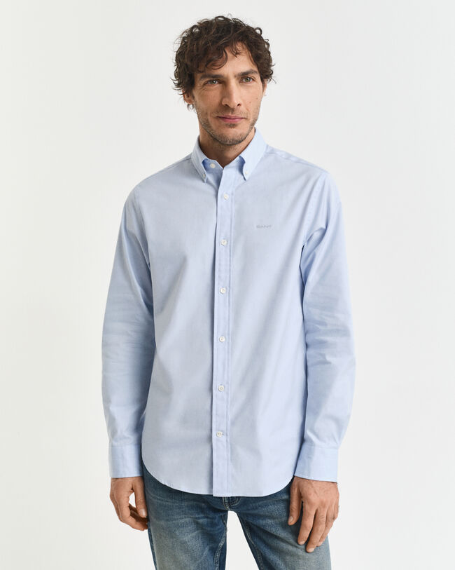 Camisa Oxford pinpoint regular fit
