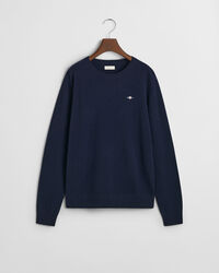 Camisola de malha com decote redondo em l&atilde; Shield Teens