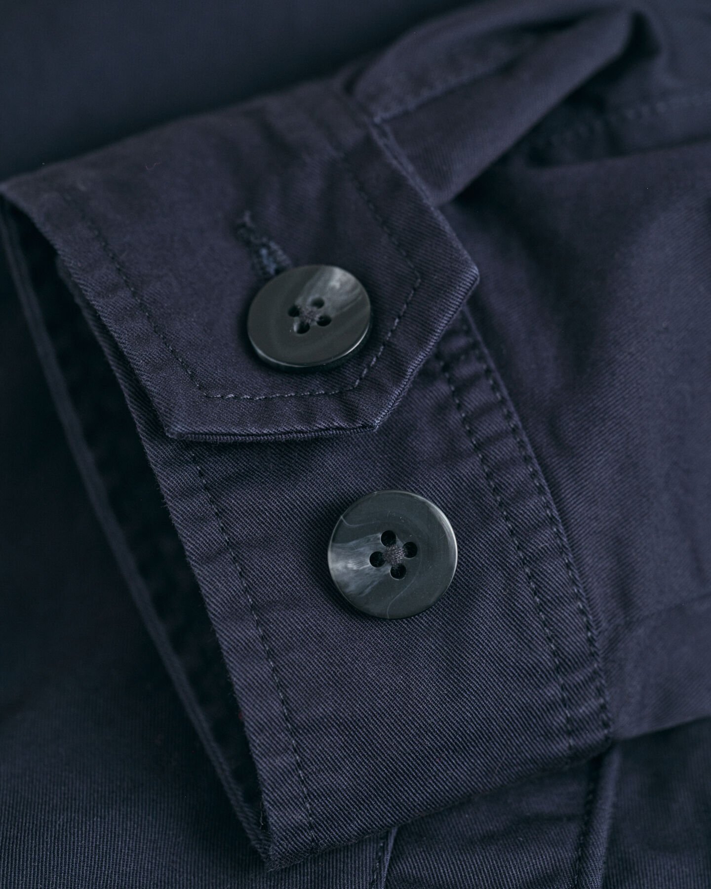 Casaco Windcheater de algodão