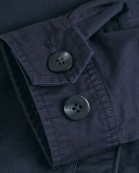 Casaco Windcheater de algodão