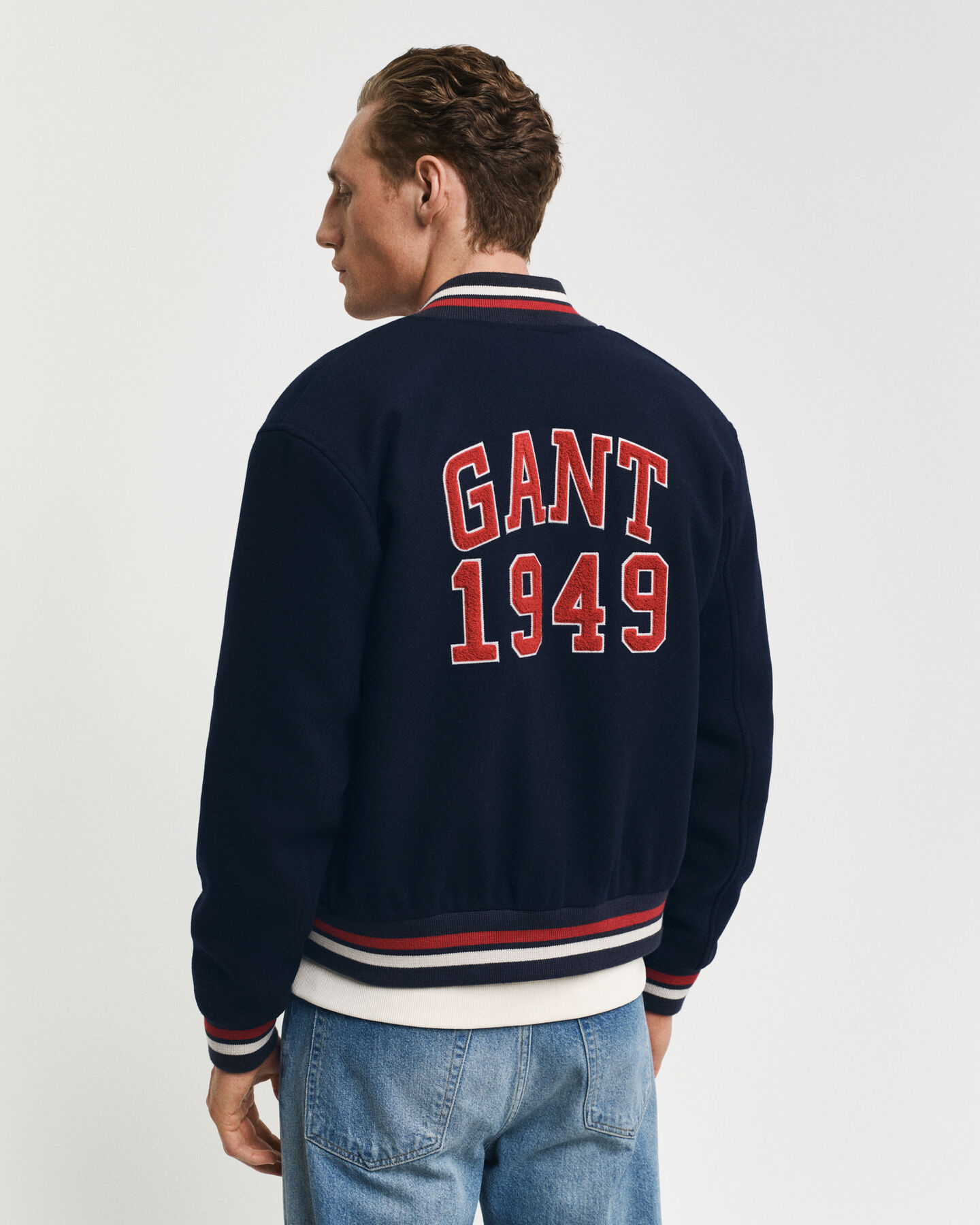 GANT Varsity Jacket em mistura de lã