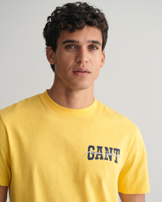 T-shirt GANT Arch Script Graphic