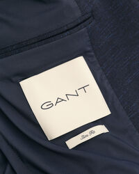 Blazer em linho e algod&atilde;o