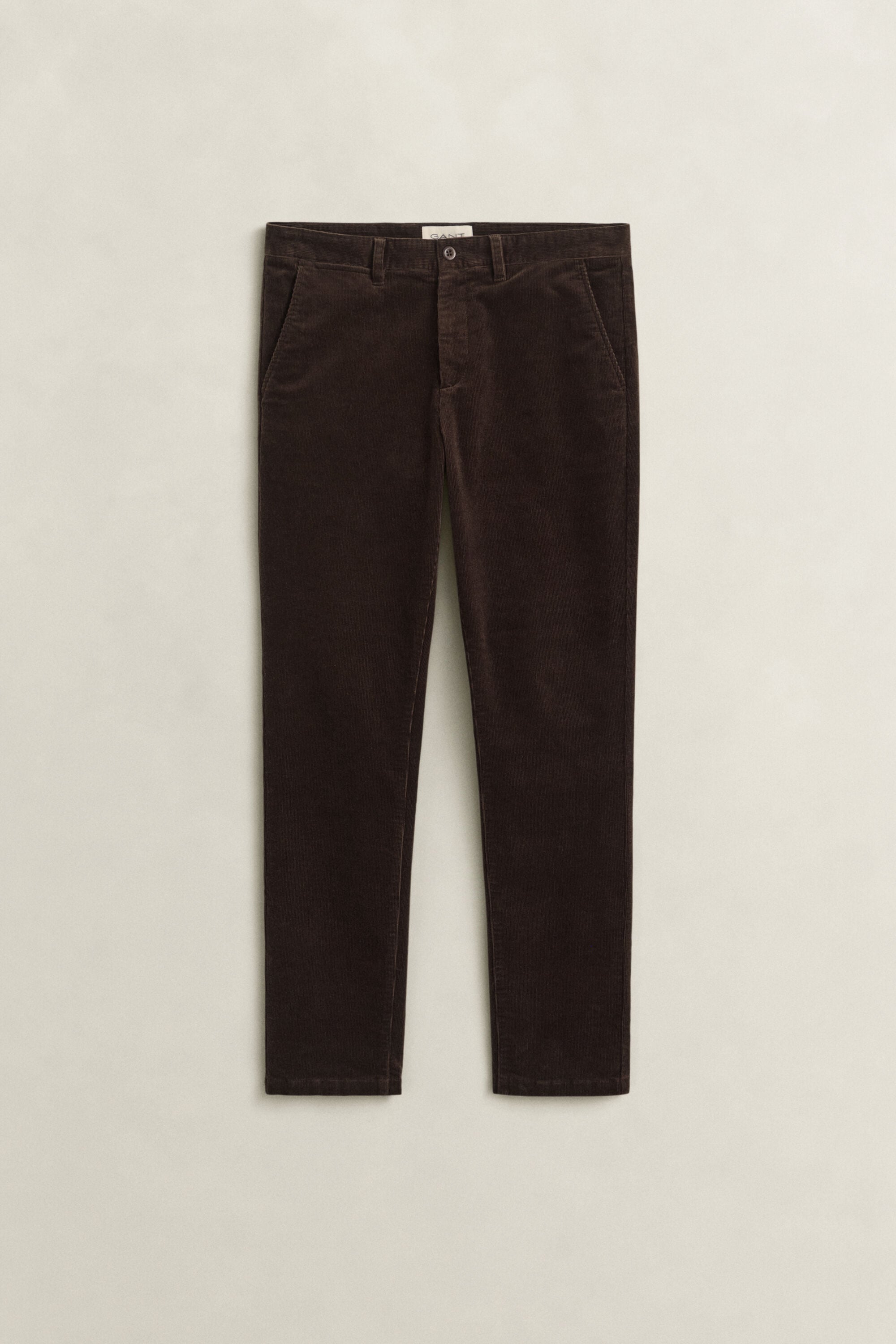 Calças chino de bombazina slim fit