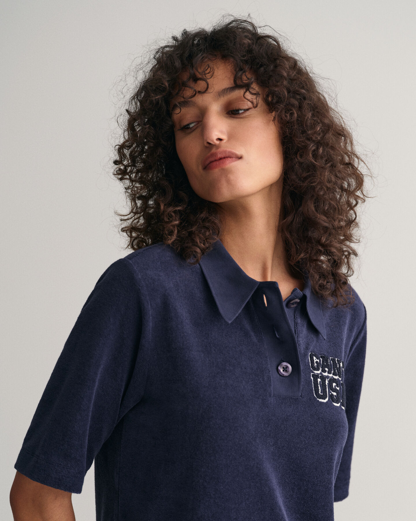 Vestido-polo Terry Cloth