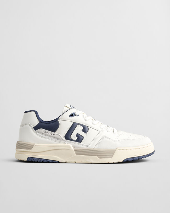 T&eacute;nis em pele e camur&ccedil;a Brookpal