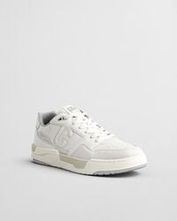 T&eacute;nis em pele e camur&ccedil;a Brookpal