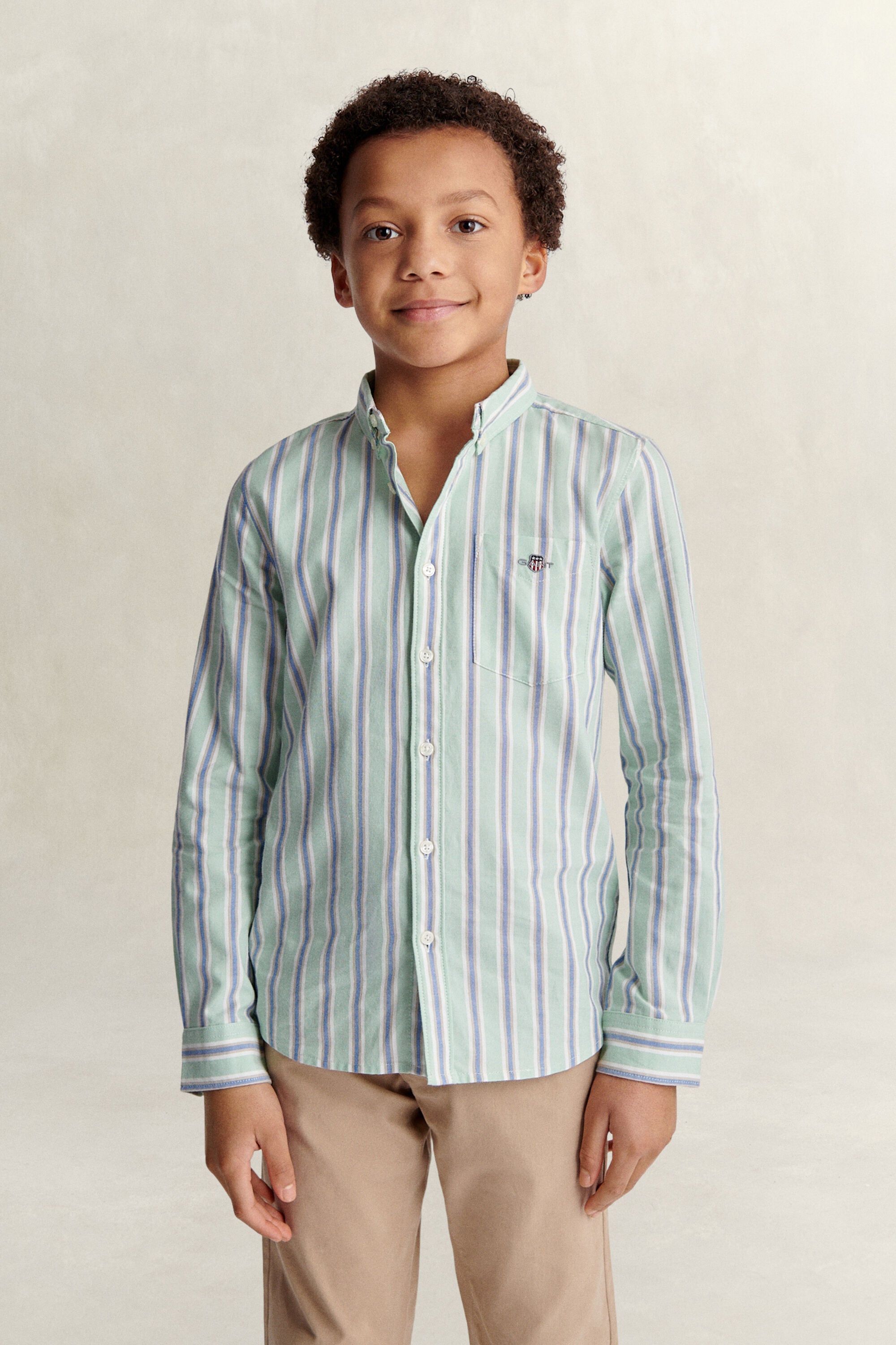 T-shirt às riscas Teen Boys